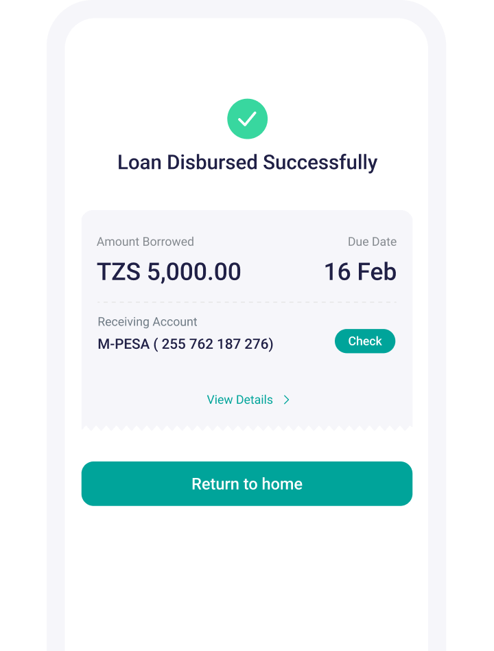 Step 3: Fast disbursement